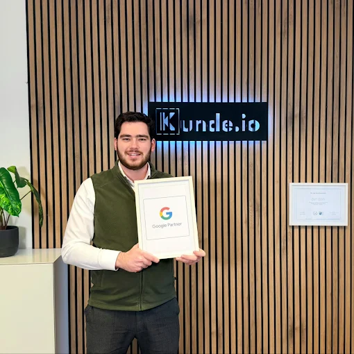 Ben Börs mit dem Google Partner Zertifikat