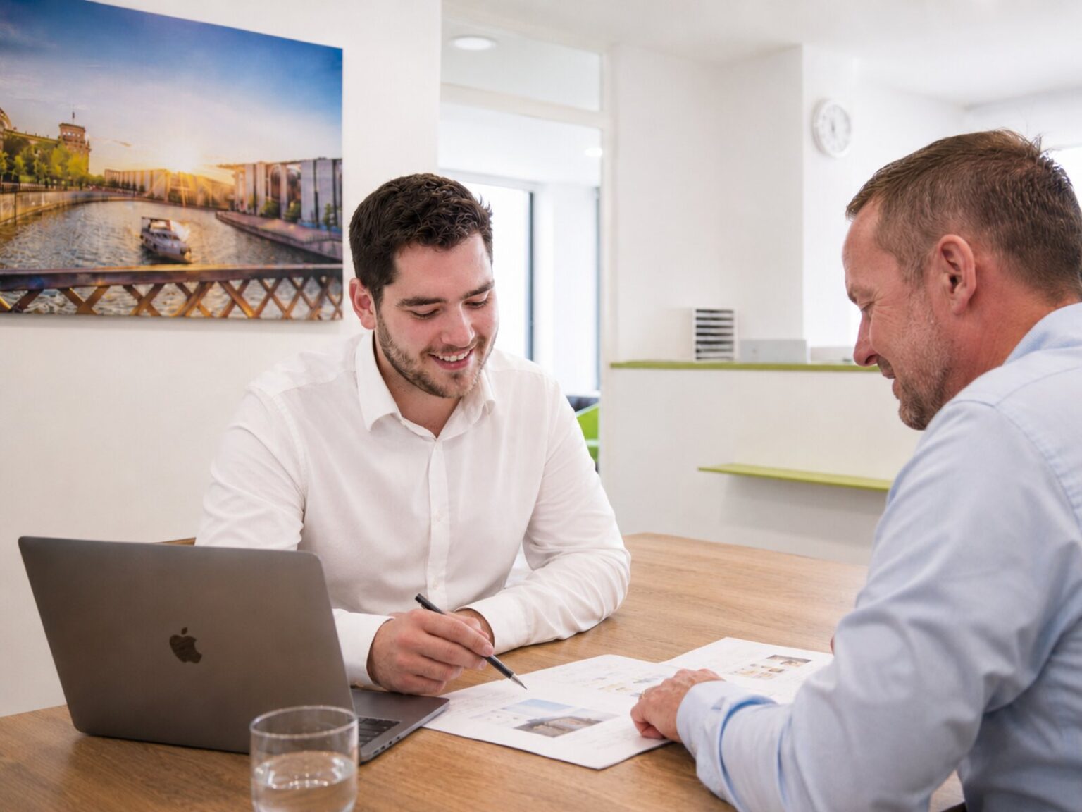 Gespräch bei Kunde.io in Köln